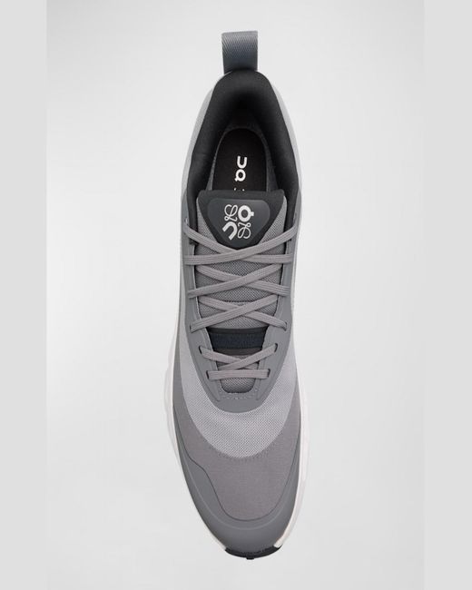 Loewe Gray X On Cloudtilt 2 Knit Low-Top Sneakers for men
