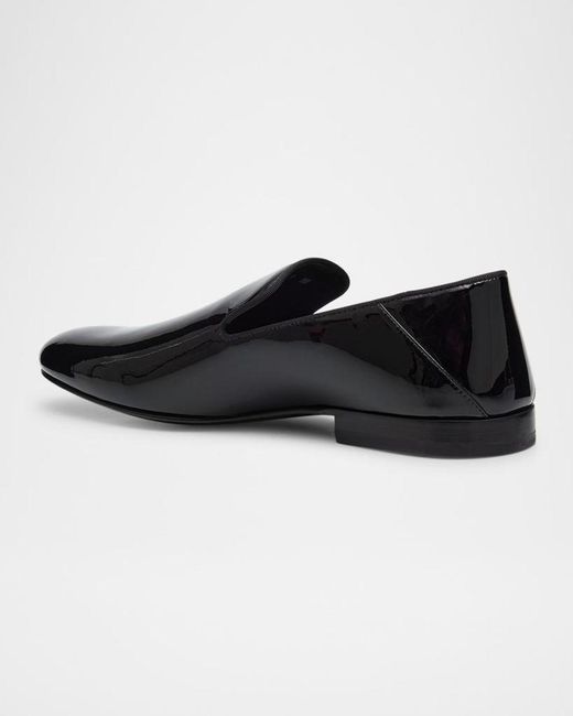 Stuart Weitzman Black Apos;S Buzz Patent Leather Loafers for men