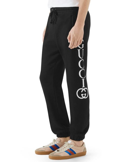 gucci sweatpants fuzzy