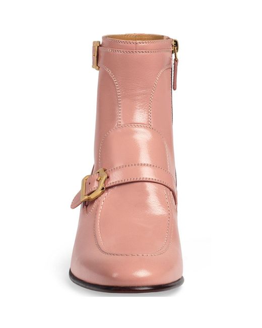 gucci pink boots
