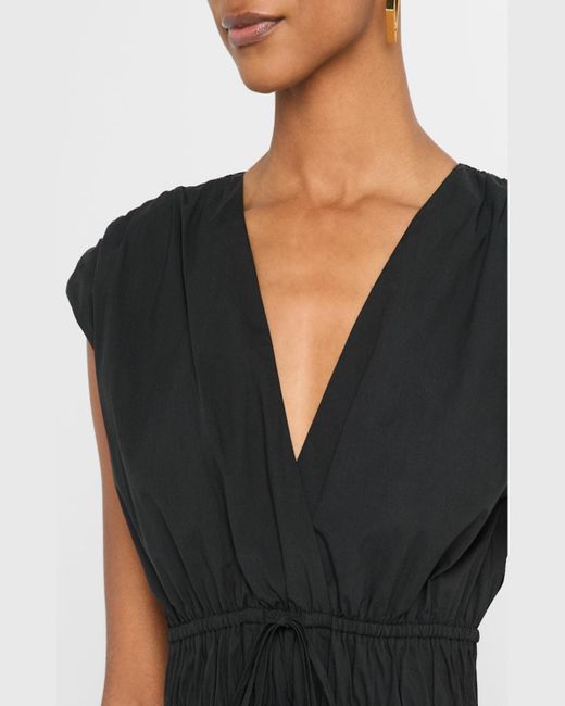 Rails Black Lucia Eyelet Midi Dress
