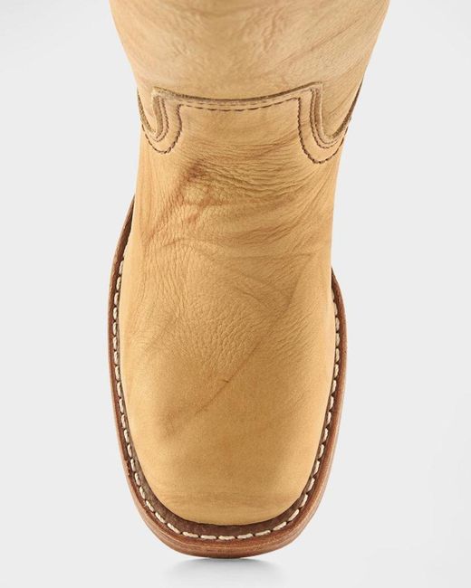 Frye Brown Campus 14l Mid Calf Boot