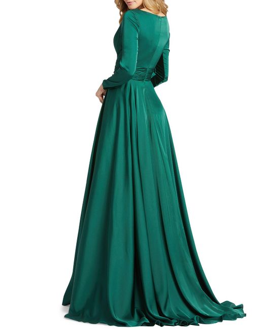 mac duggal emerald green