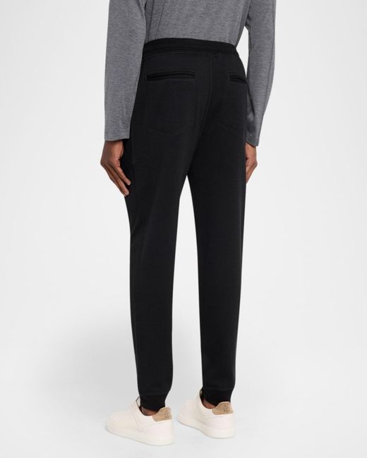 Brunello Cucinelli Black Apos;S Slim Drawstring Sweatpants for men