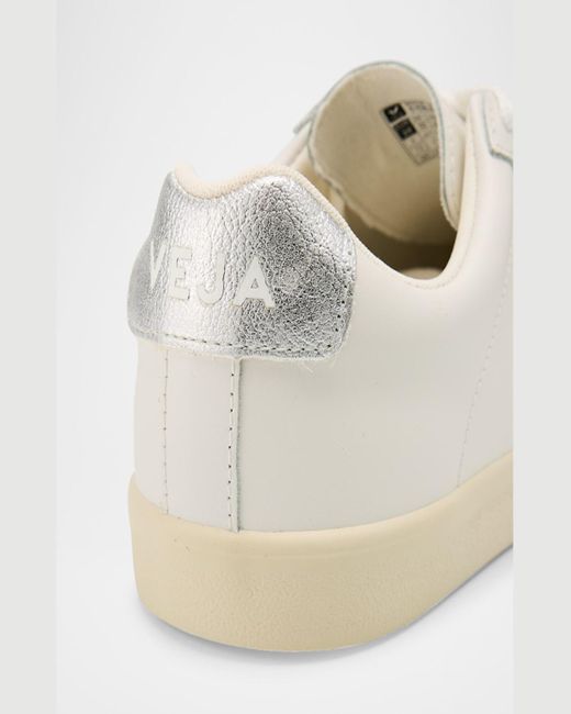 Veja Natural Esplar Bi-Color Low-Top Sneakers