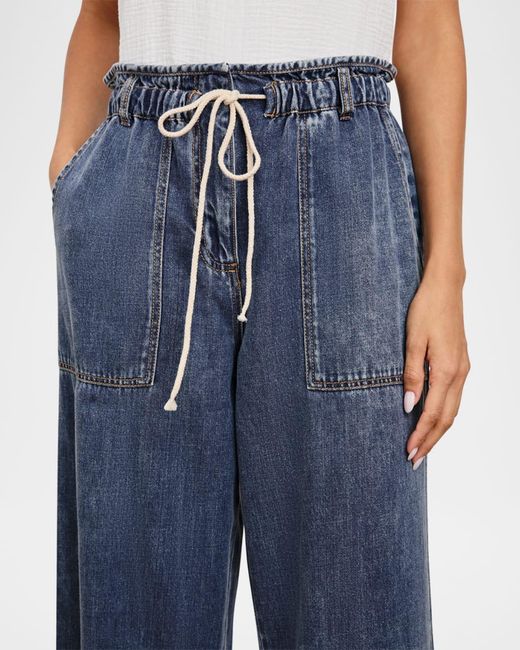 Rails Blue Ryan Denim Drawstring Pants