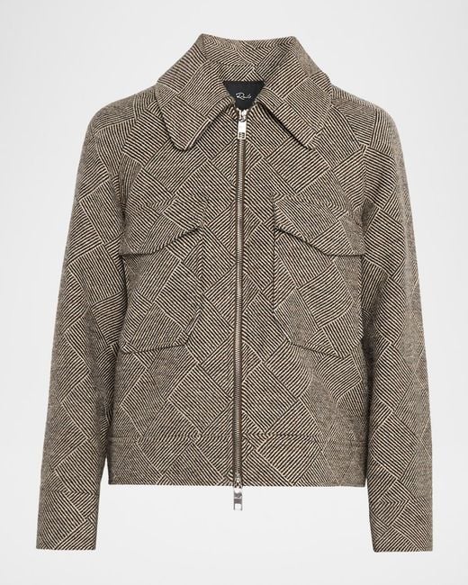 Rails Brown Truckee Aviation Jacket