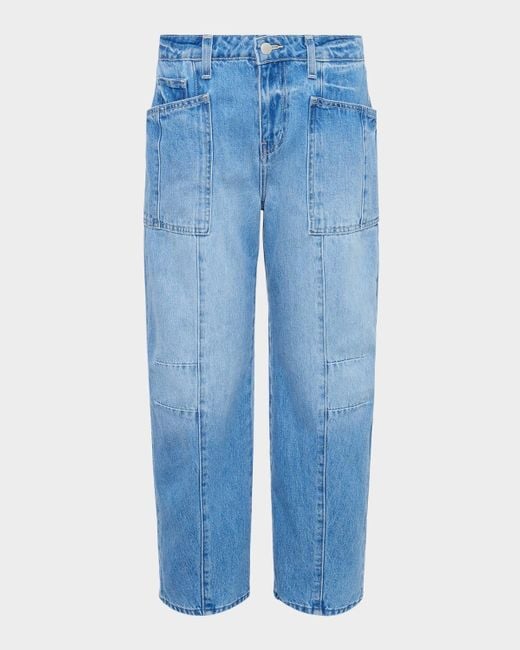 L'Agence Blue Cody High-Rise Rodeo Jeans