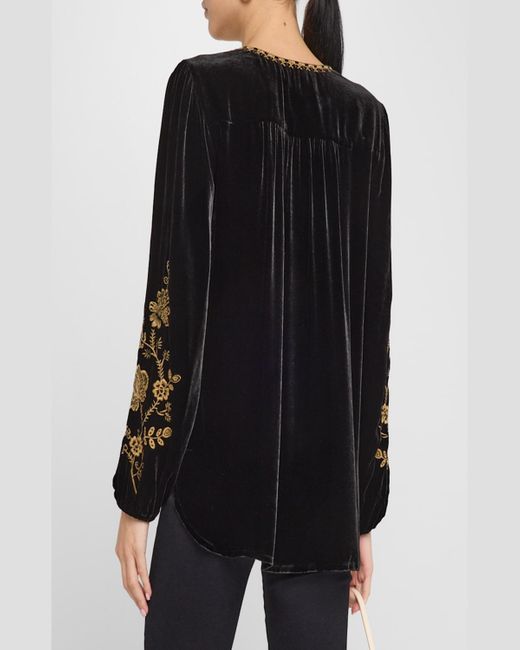 Johnny Was - Isabella Velvet Field Blouse