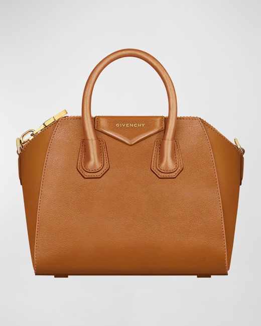 Givenchy Brown Antigona Mini Top-Handle Bag