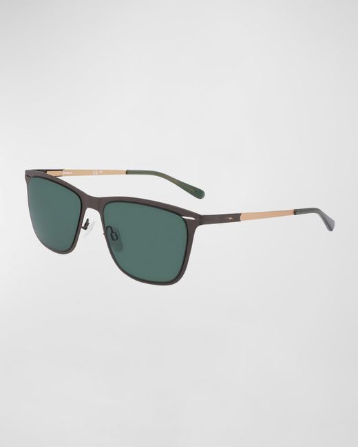 Shinola Multicolor Metal Rectangle Sunglasses for men