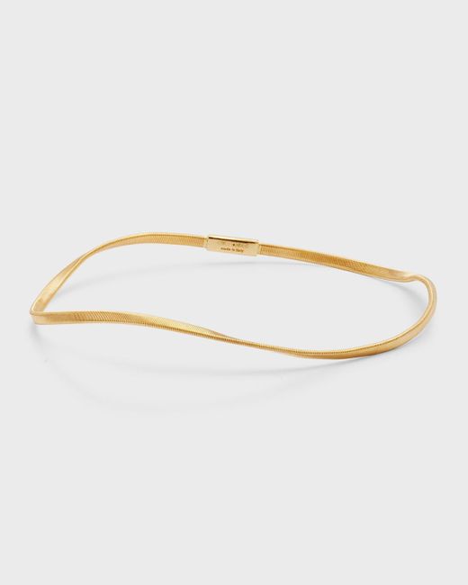 Marco Bicego Natural Marrakech 18k Yellow Gold Coiled Bracelet
