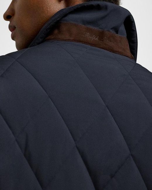 Ralph Lauren Blue Apos;S Carleton Quilted Down Jacket for men