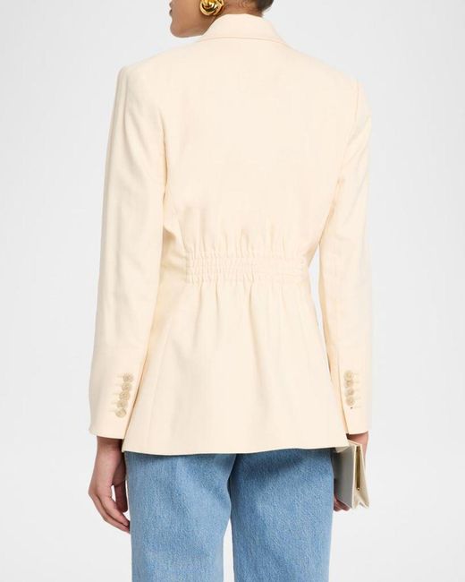 Veronica Beard Natural Chandler Dickey Jacket