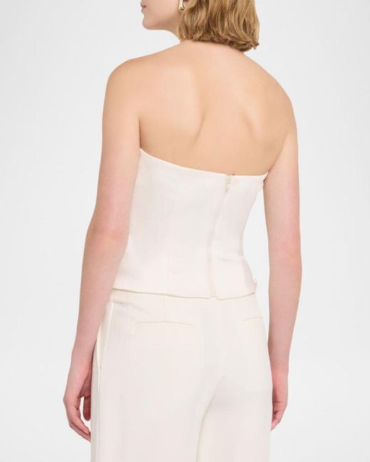 JBQ Natural Florence Strapless Top