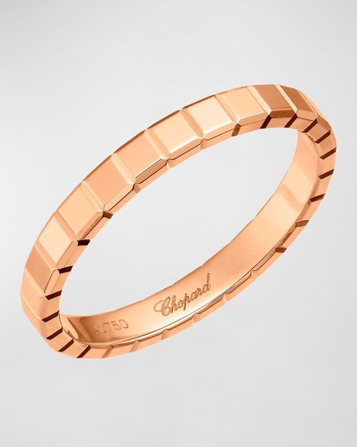 Chopard Multicolor Ice Cube 18k Rose Gold Ring