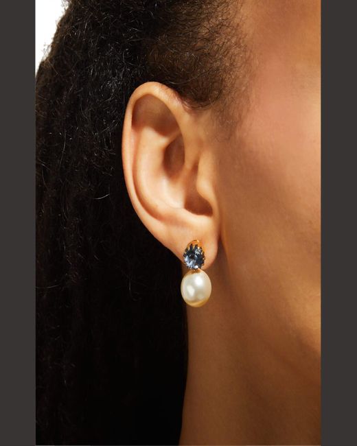 Jennifer Behr Blue Ines Earrings
