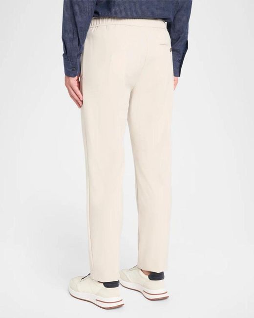 Theory Natural Apos;S Curtis Precision Ponte Drawstring Pants for men