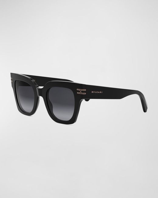 BVLGARI Black B. Zero1 Geometric Sunglasses