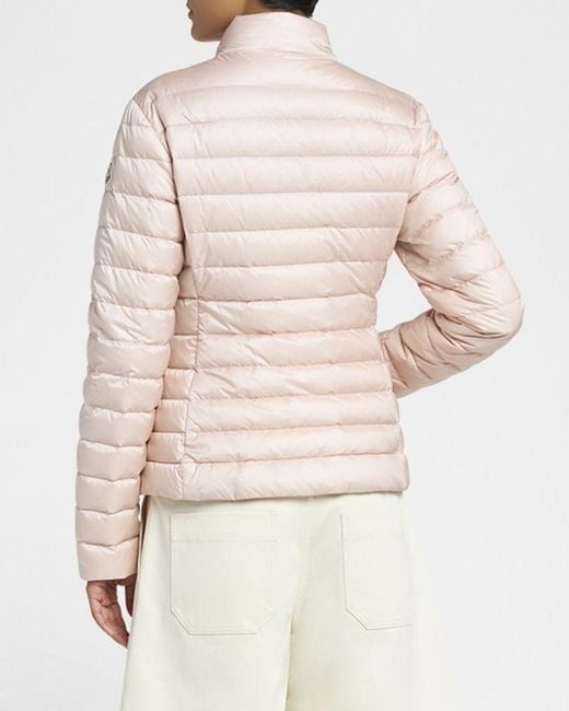 Moncler Pink Igelle Down Puffer Jacket