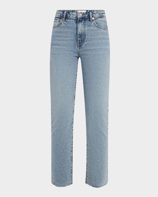 FRAME Blue The Ruler Crop Jeans
