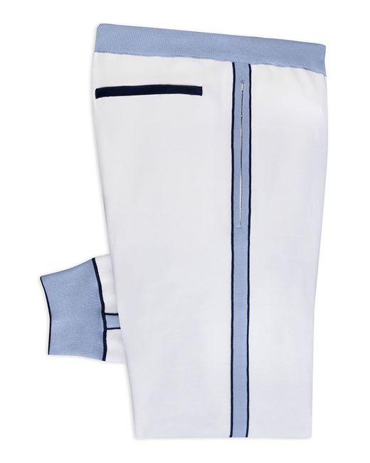 Stefano Ricci Blue Colorblock Jogging Suit Pants for men