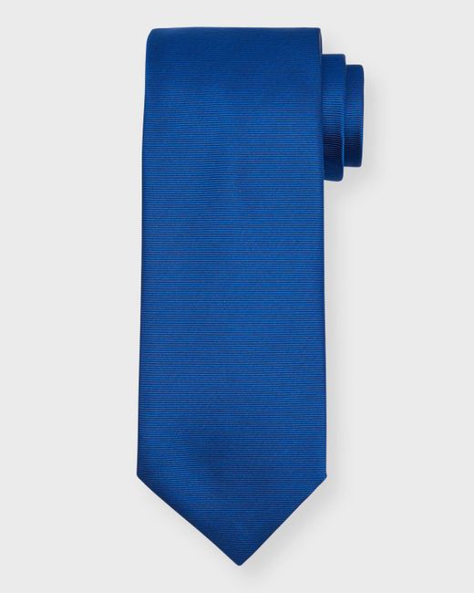 Tom Ford Blue Silk Twill Tie for men