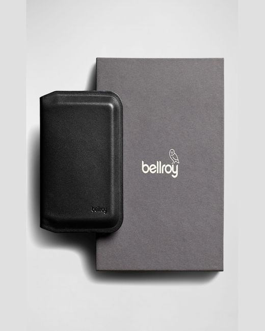 Bellroy Black Apex Slim Sleeve Leather Wallet for men