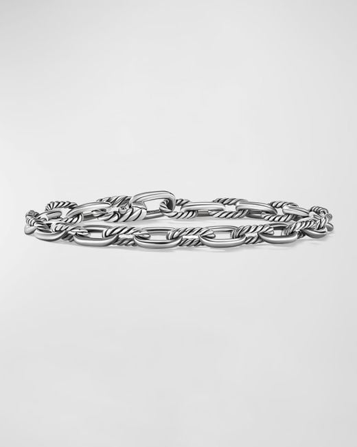 David Yurman Dy Madison Chain Bracelet, 5.5mm in Metallic | Lyst