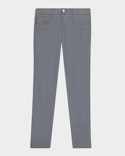 Peter Millar Gray Apos;S Brevard Performance Flannel Pants for men