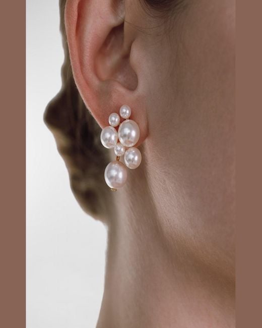 Jennifer Behr Natural Perlita Earrings