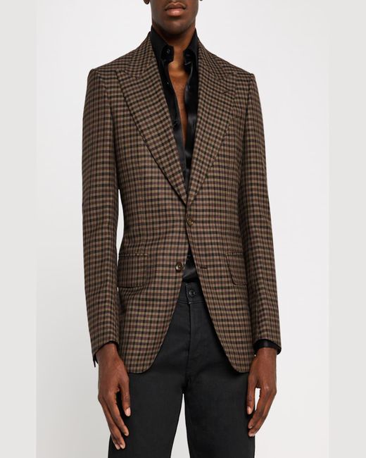 Tom Ford Atticus Tattersall Sport Coat for Men Lyst