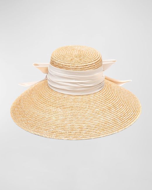 Eugenia Kim Natural Mirabel Floppy Straw Sun Hat