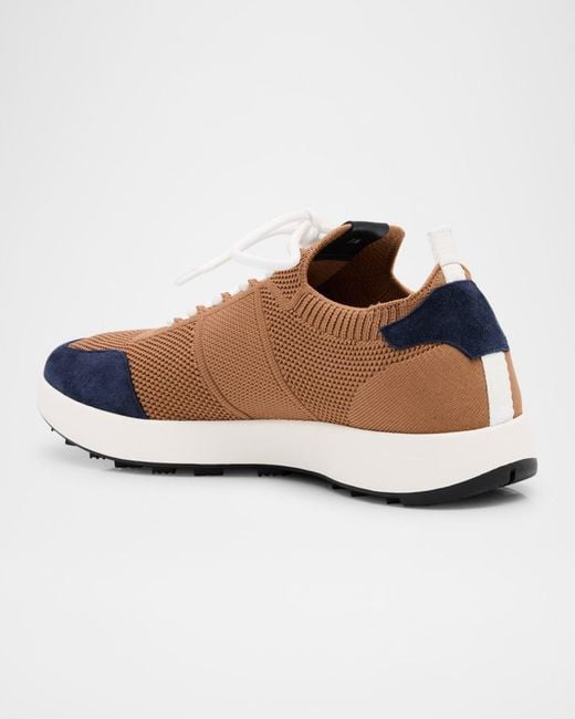 Kiton Multicolor Apos;S Knit Runner Sneakers for men