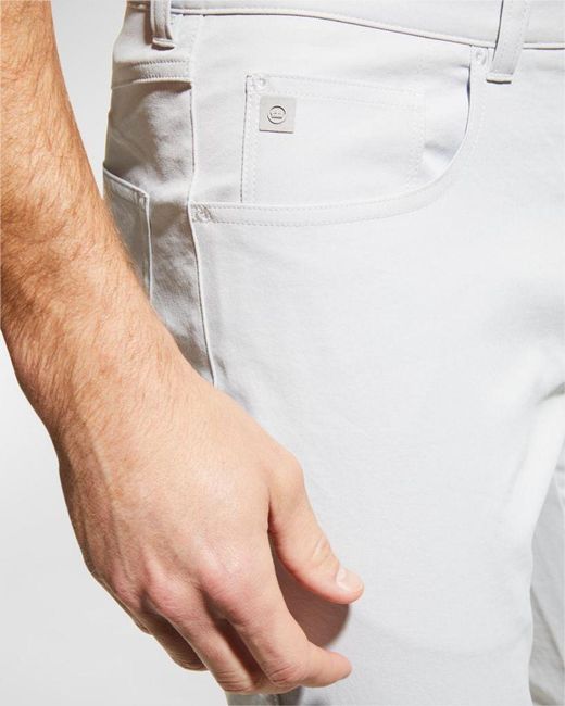 Peter Millar Gray Eb66 Performance Pants for men