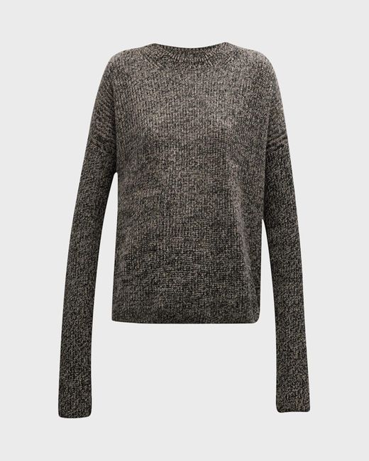 La Ligne Gray Marled Mini Toujours Sweater