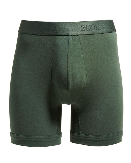 2xist Soft Modal Boxer Briefs in Green for Men | Lyst
