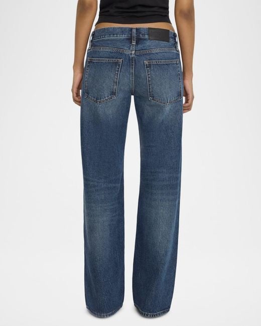 FRAME Blue The Pixie Jeans