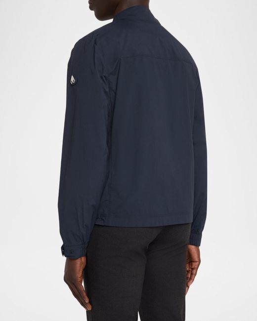 Moose Knuckles Blue Apos;S Topflight Technical Jacket for men