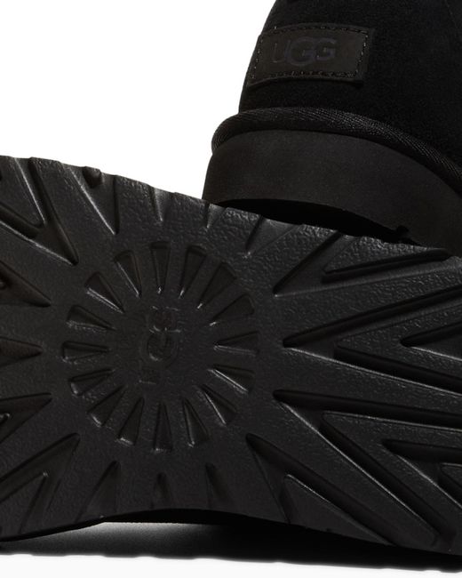 Ugg Black Classic Ultra Mini Booties