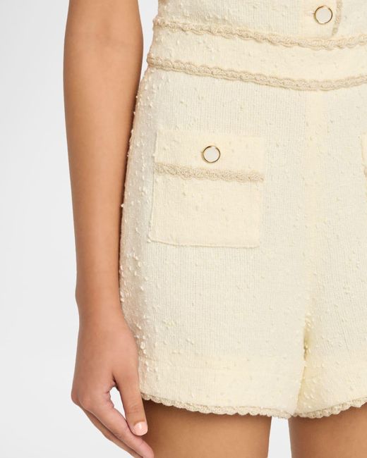 Jonathan Simkhai Natural Ginny Boucle Romper