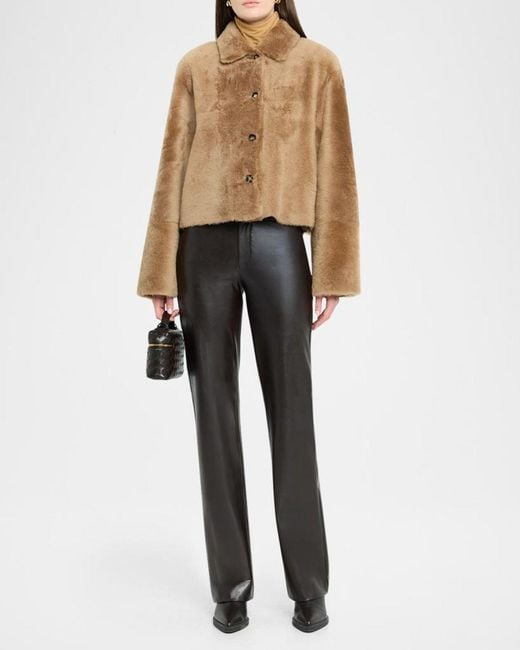 UTZON Natural Julee Shearling Jacket