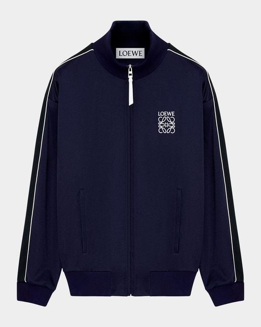 Loewe Blue Monogram Track Jacket for men