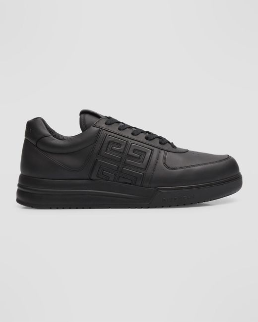 Givenchy Black G4 Bicolor Leather Low-top Sneakers for men