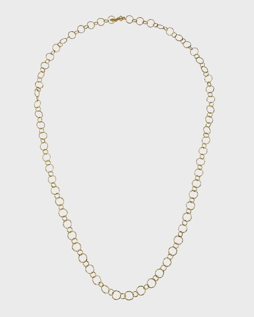 Armenta White Sueno 18k Gold Chain Necklace, 35.5"