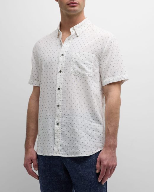 Rails White Carson Button-front Shirt for men