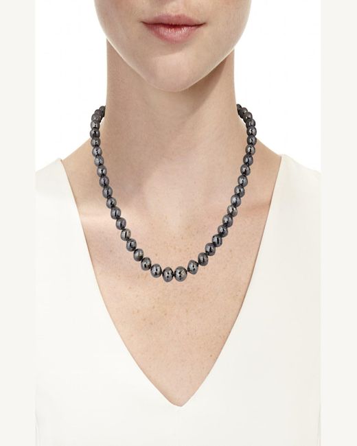 Splendid Metallic 18K Diamond-Clasp Necklace