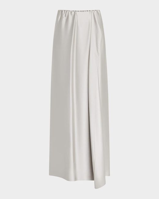 Giorgio Armani Silk Knee Length Skirt
