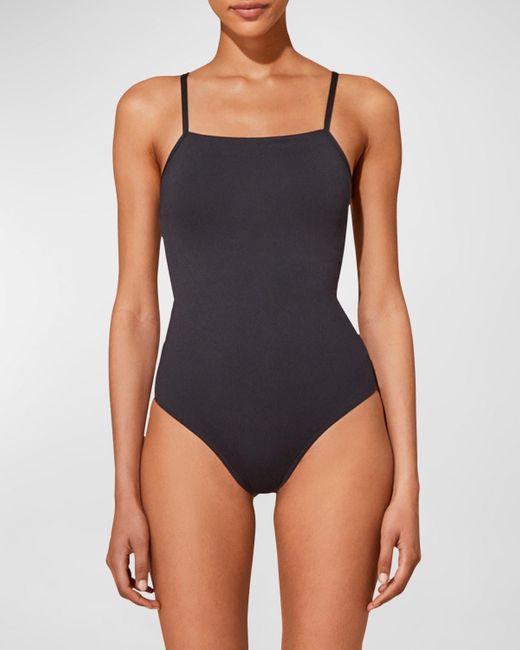 Vilebrequin Blue Solid One-Piece Swimsuit