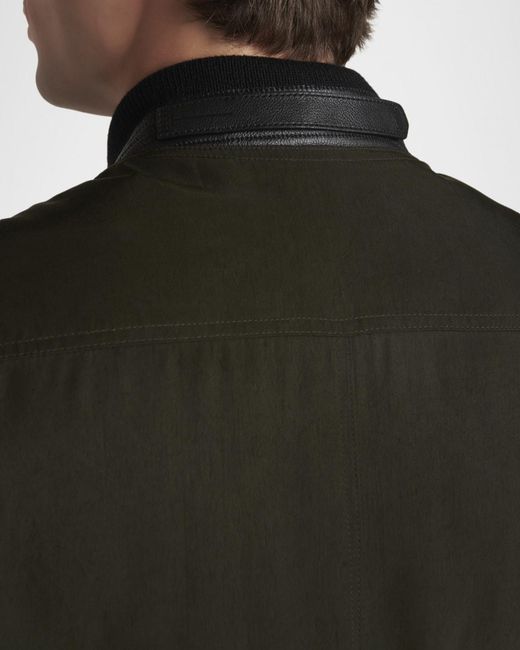 Tom Ford Black Apos;S Flap-Pocket Bomber Jacket for men